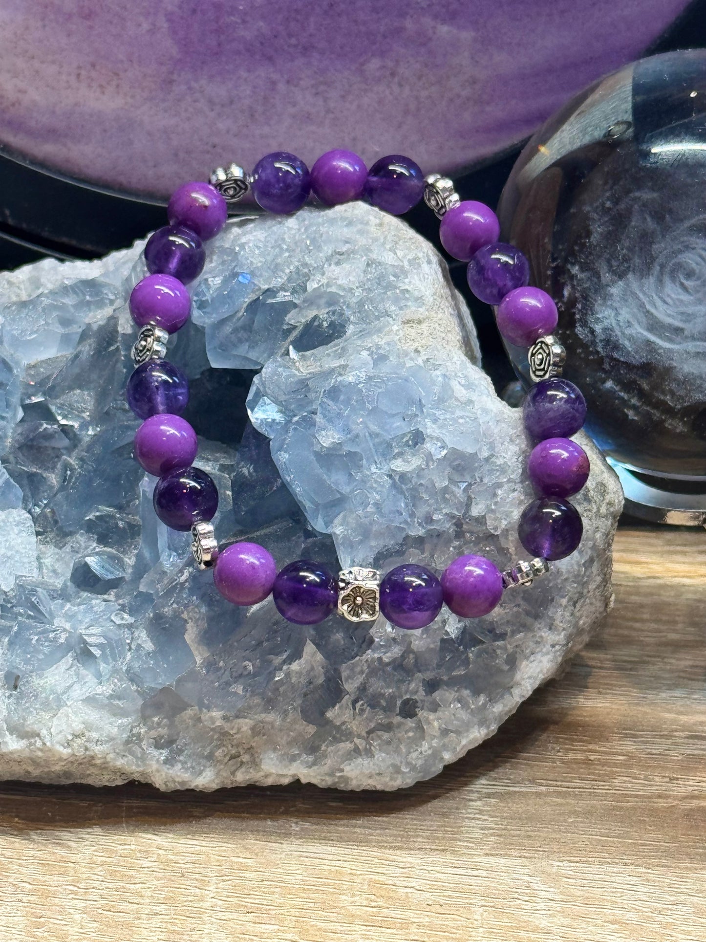 Bracelet énergétique "Stabilité, Harmonie et Tranquillité