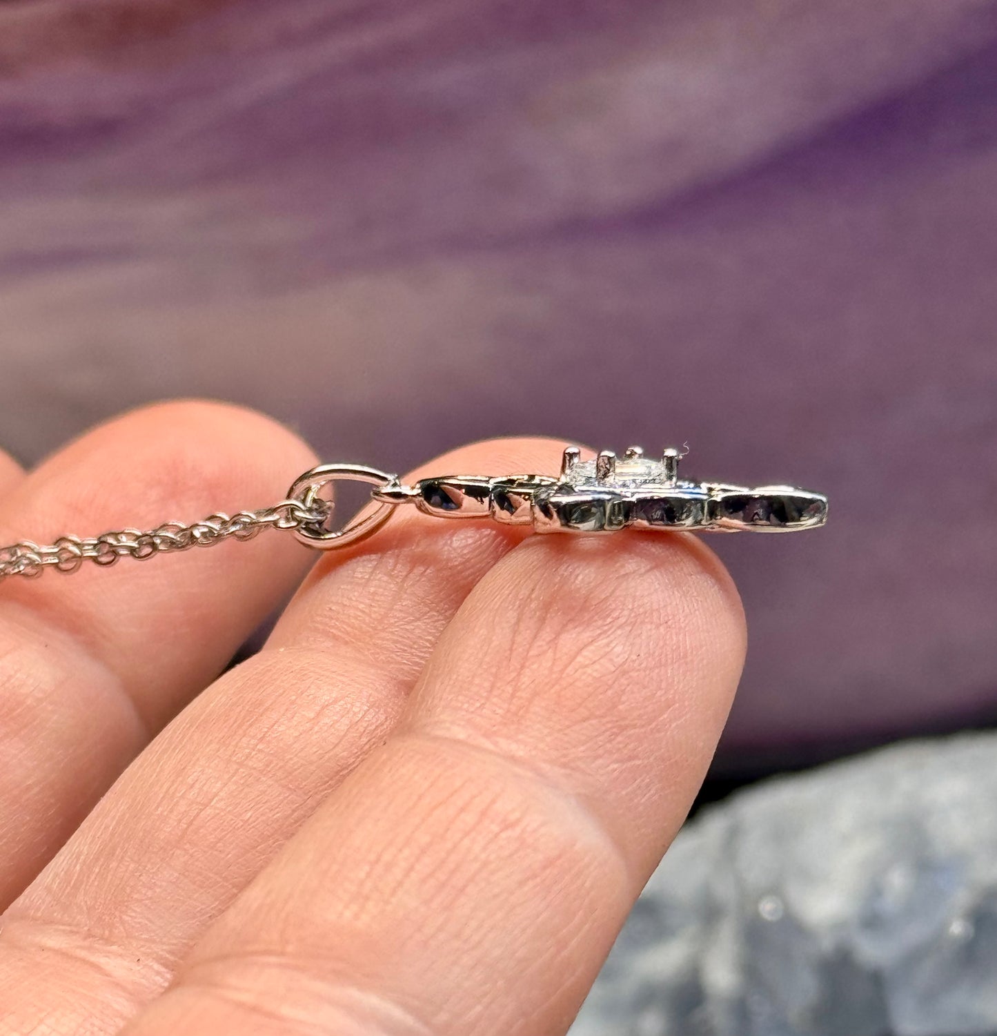 Collier en argent - Noeud de Sorcière