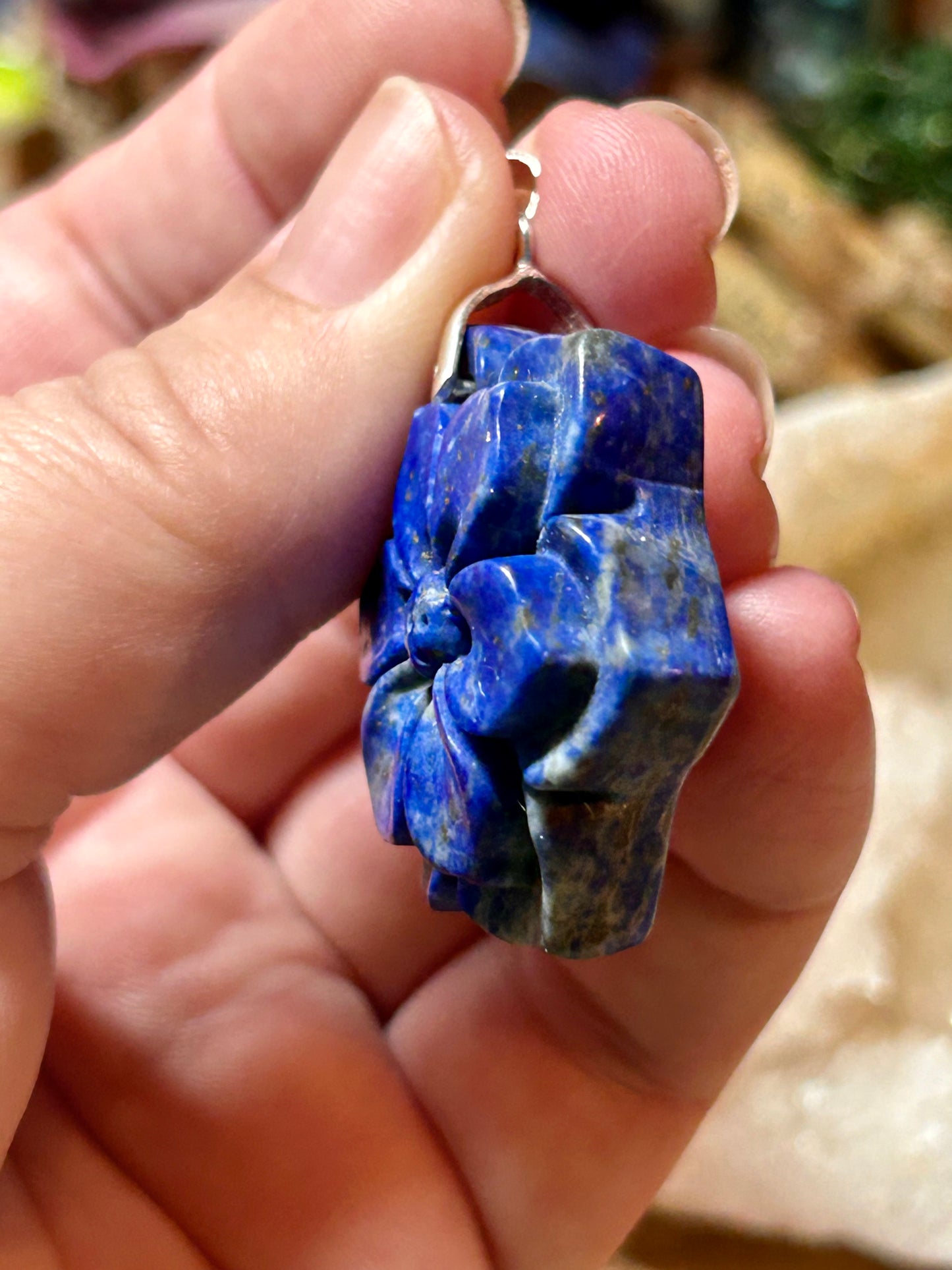 Pendentif de lapis-lazuli