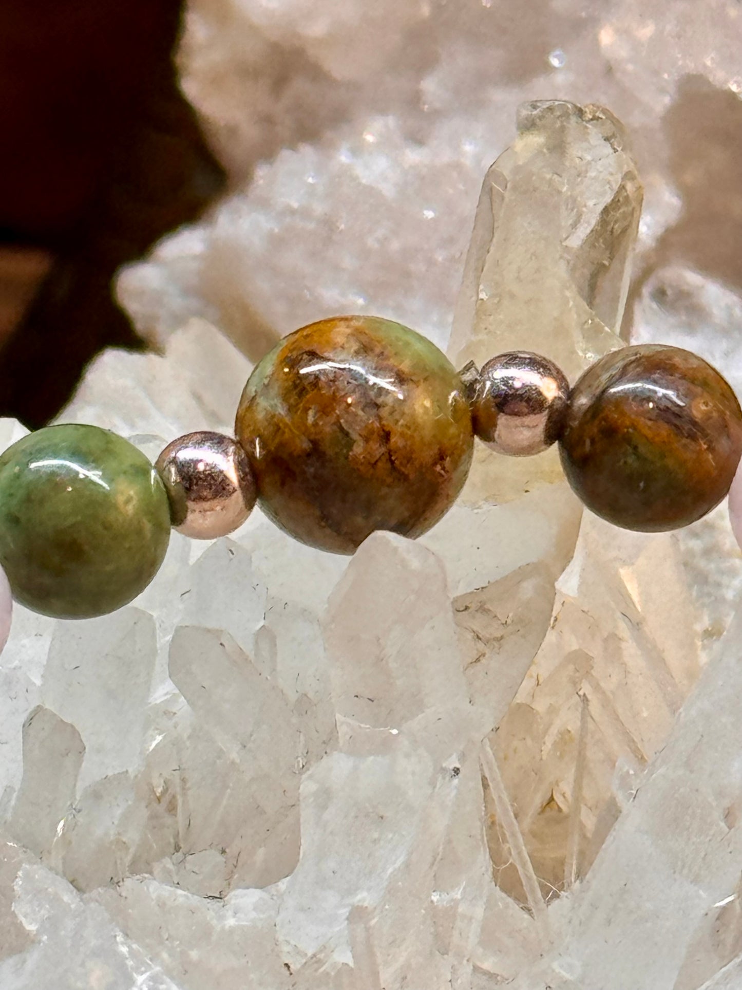 Bracelet "Amour Inconditionnel et Métamorphose"