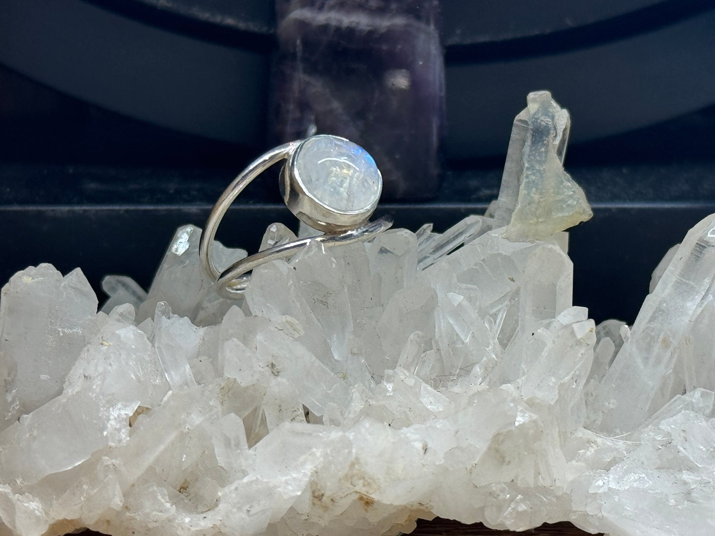 Bague Péristérite T49