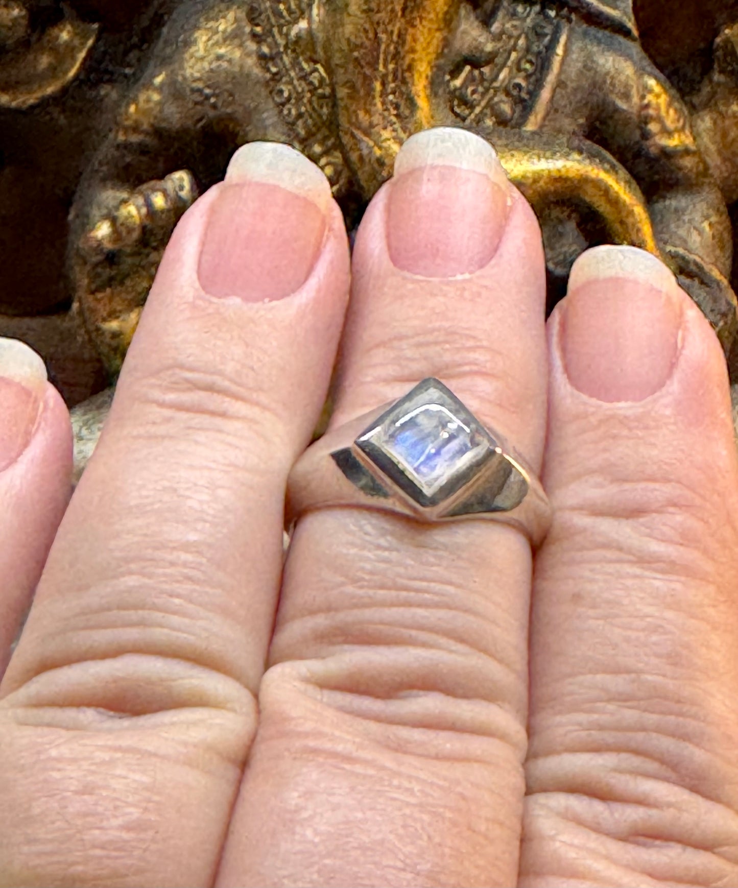 Bague Pierre de lune T54