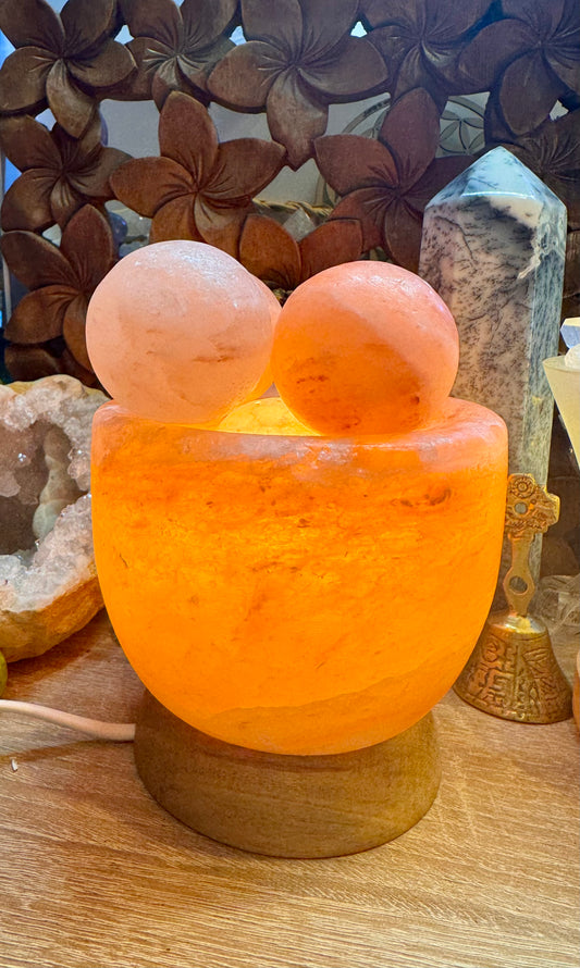 Lampe de sel - massage