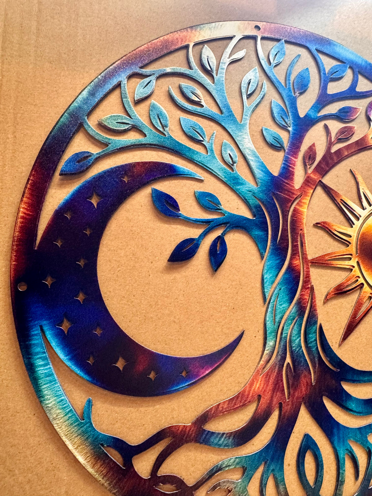 Décoration murale Soleil/Lune