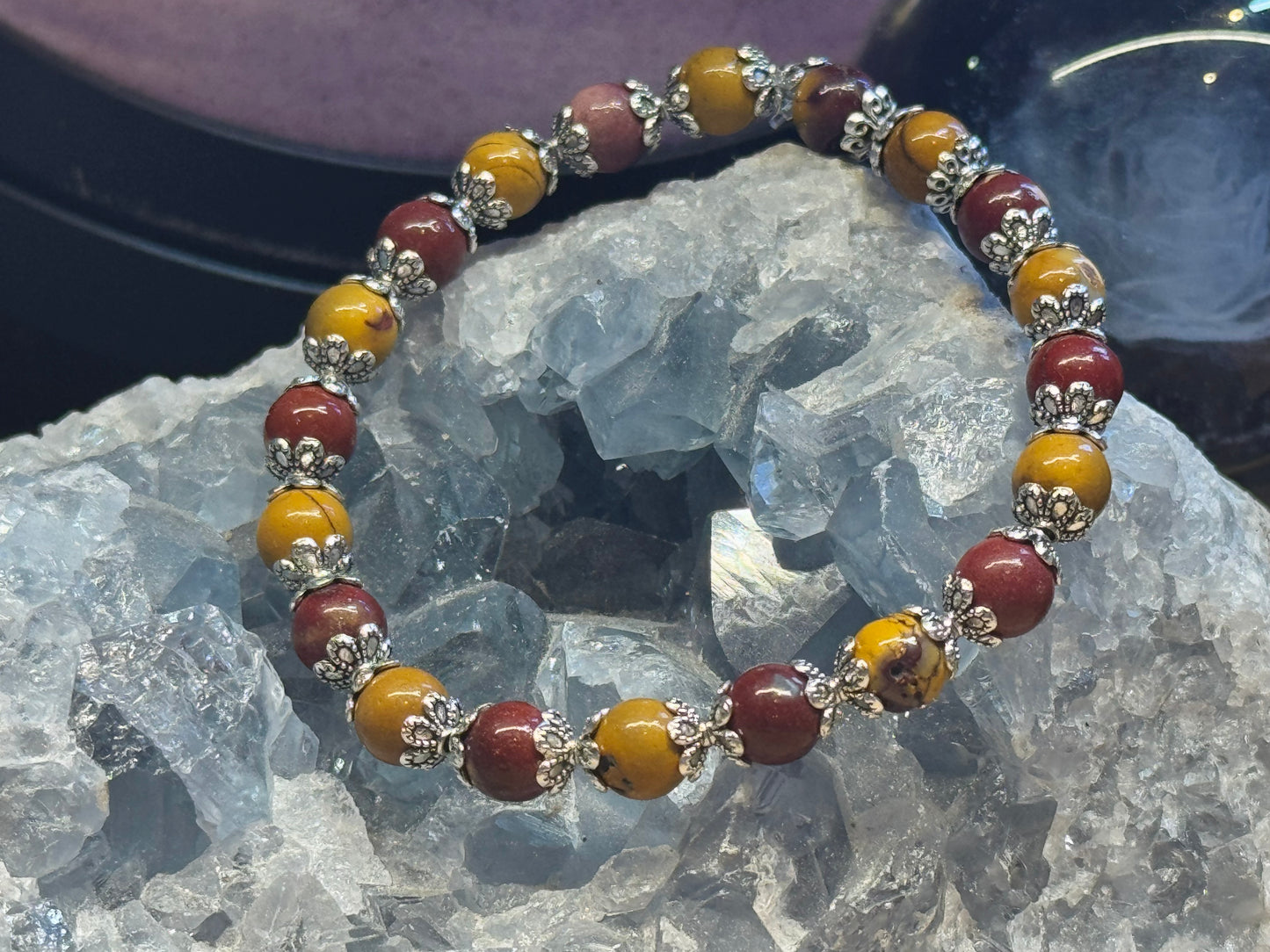 Bracelet "sel-control, sérénité et patience"