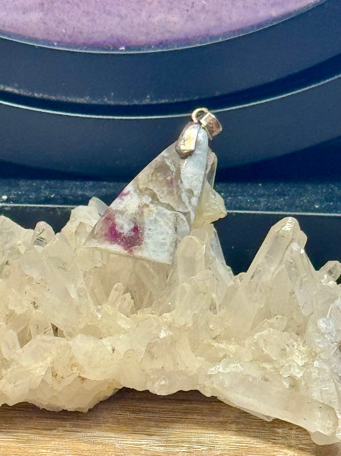 Pendentif de Rubellite