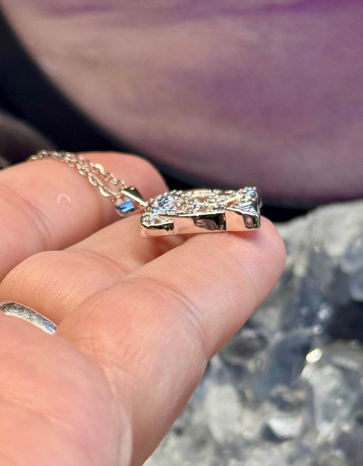 Collier Noeud de Sorcière en argent 925