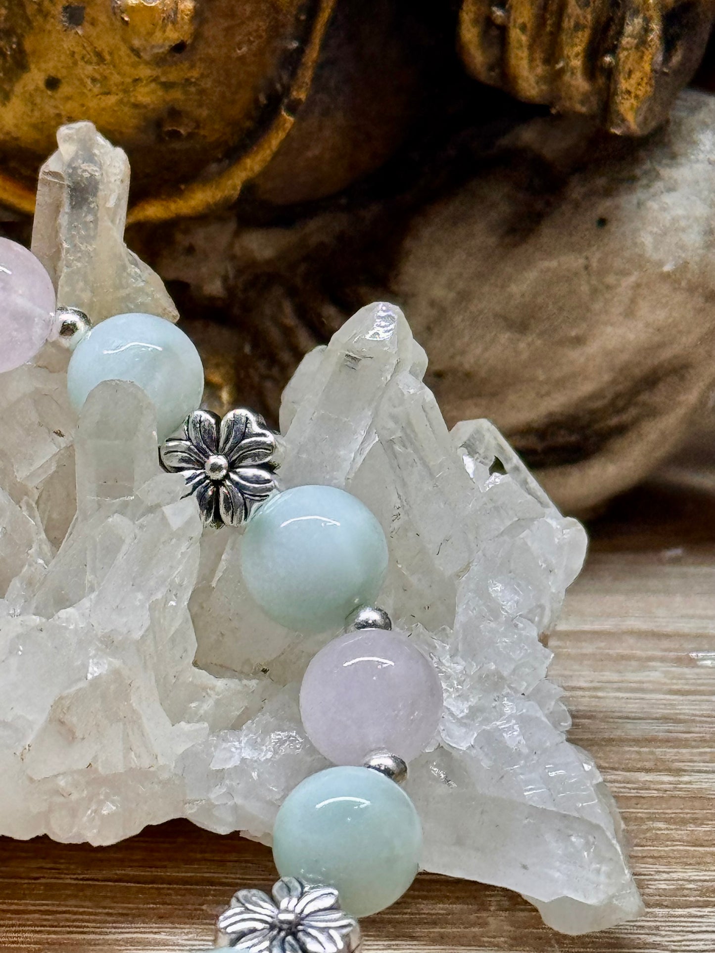 Bracelet "Compassion, Amour et Bonheur"