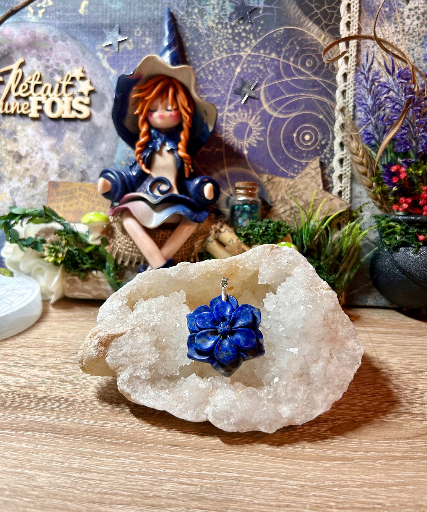 Pendentif de lapis-lazuli