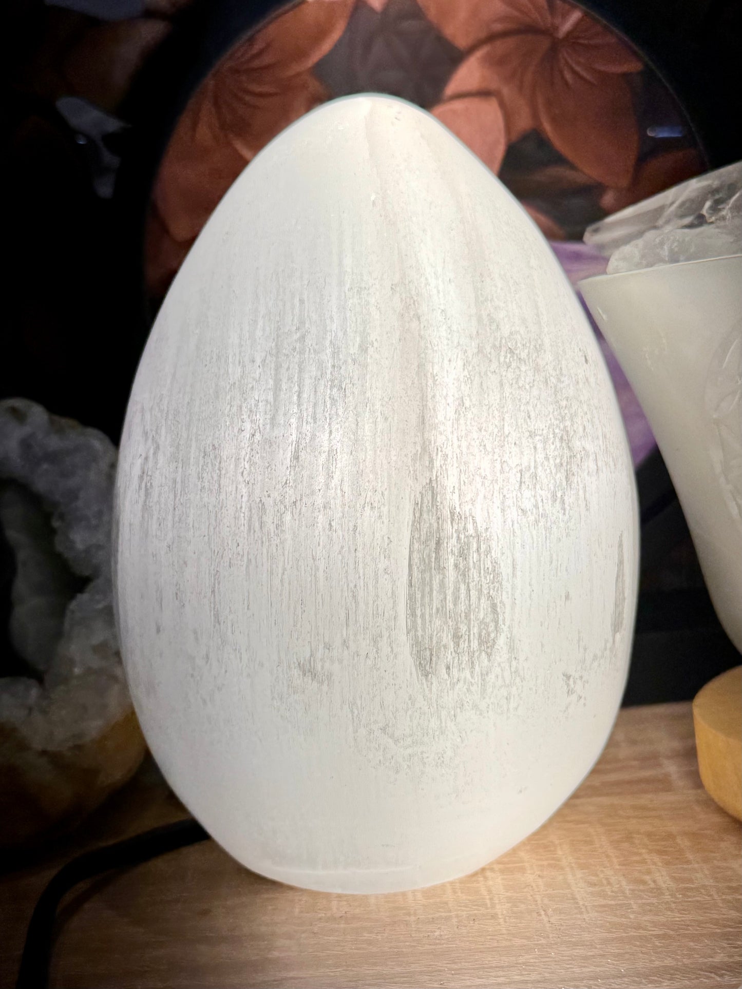 Lampe de Sélénite - Forme Œuf