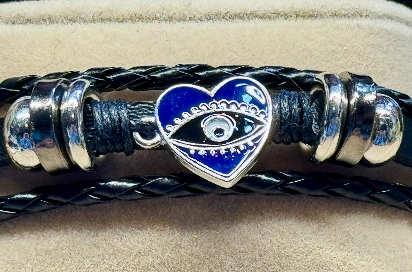 Bracelet ajustable similicuir - 1