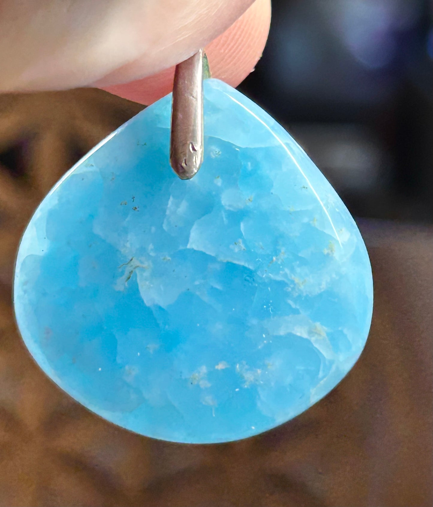 Pendentif d’hémimorphite
