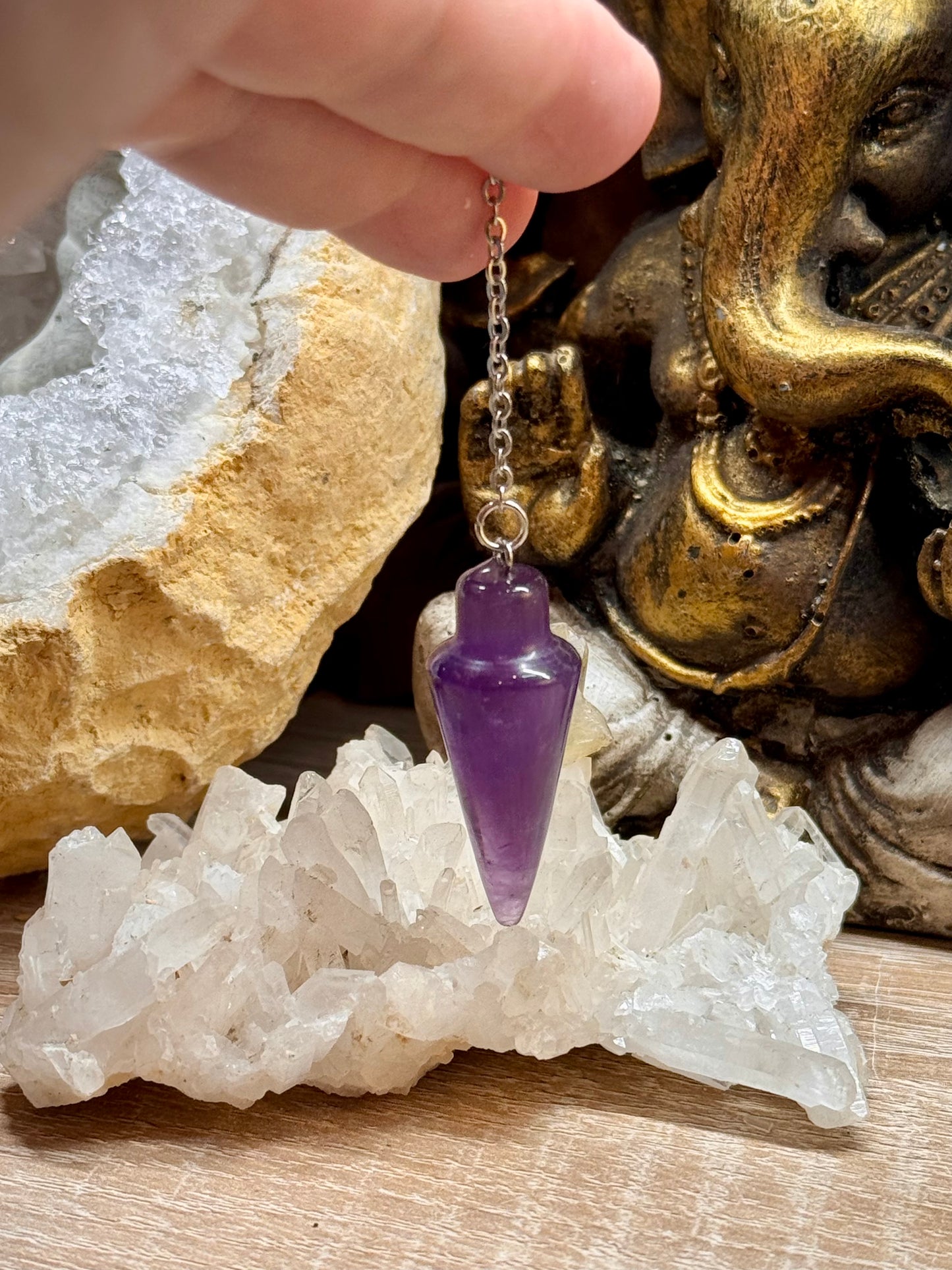 Pendule Goutte Améthyste (2)