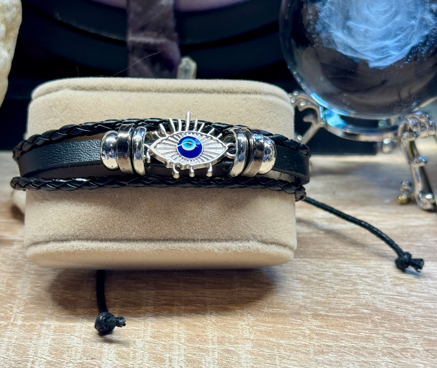 Bracelet ajustable en similicuir - 2