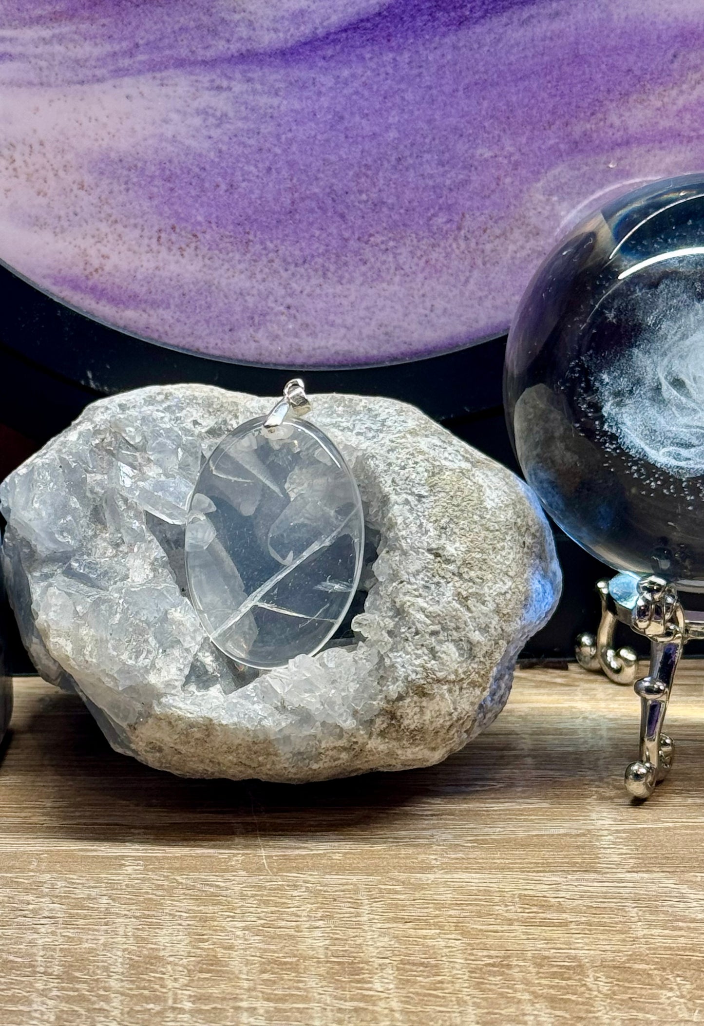 Pendentif de Quartz Laiteux 2