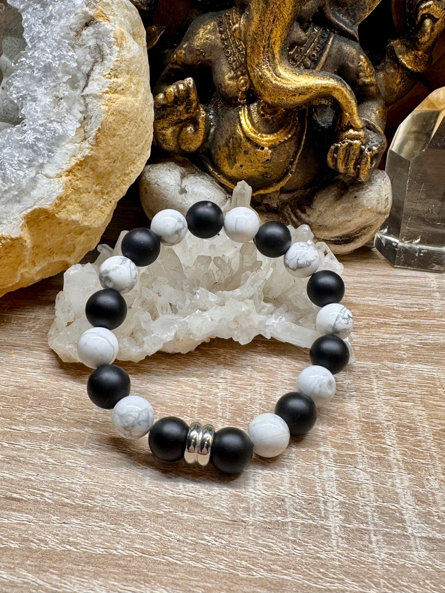 Bracelet "Équilibre" Yin et Yang