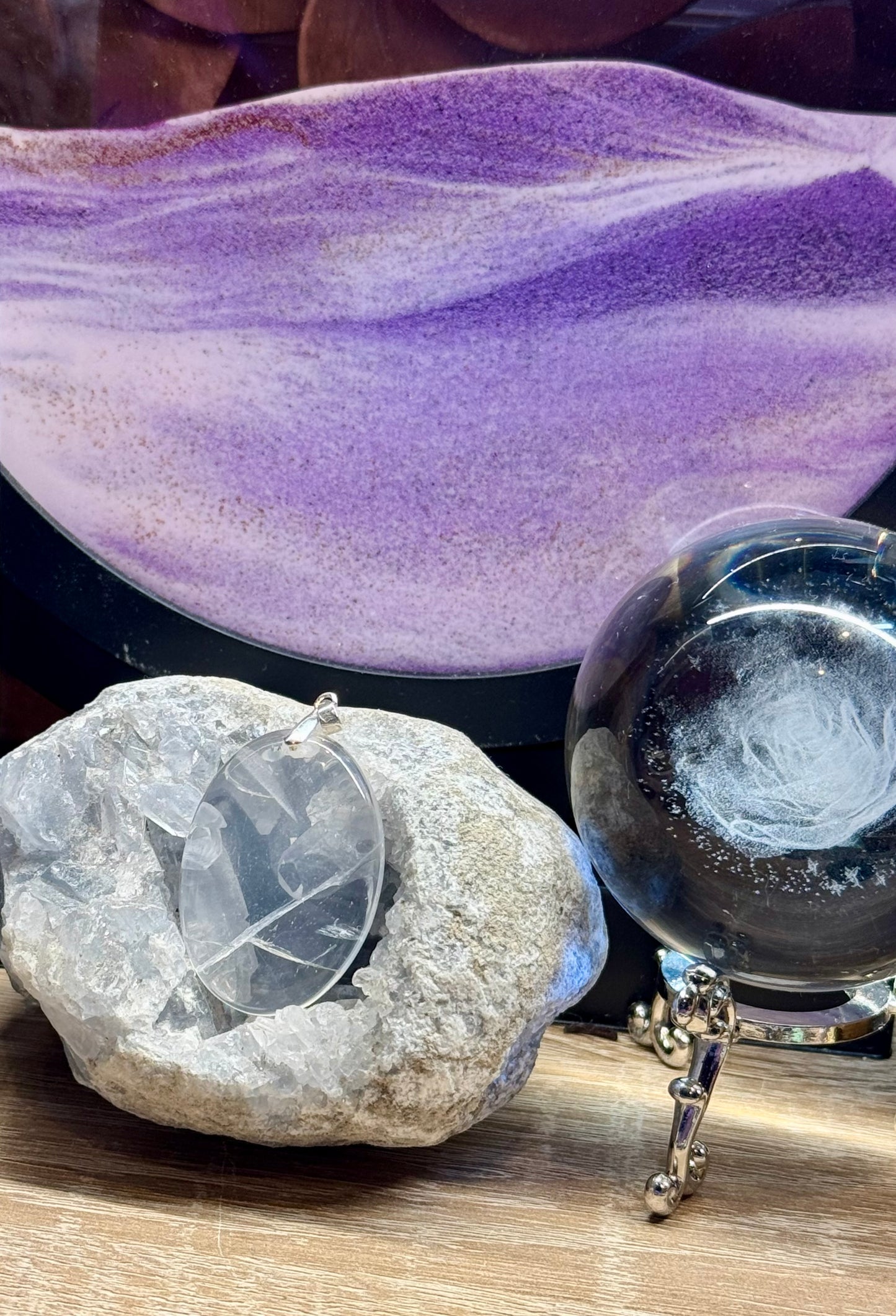 Pendentif de Quartz Laiteux 2