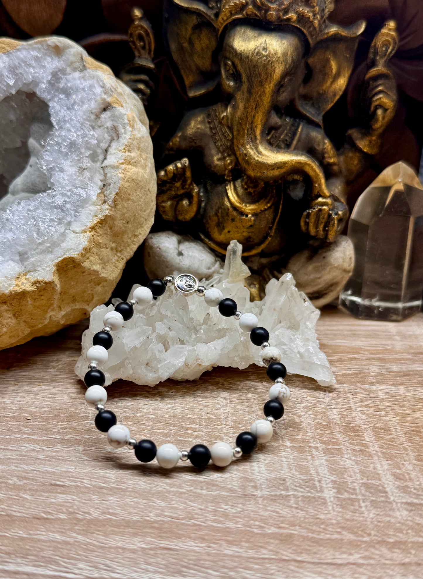 Bracelet "Équilibre" Yin et Yang
