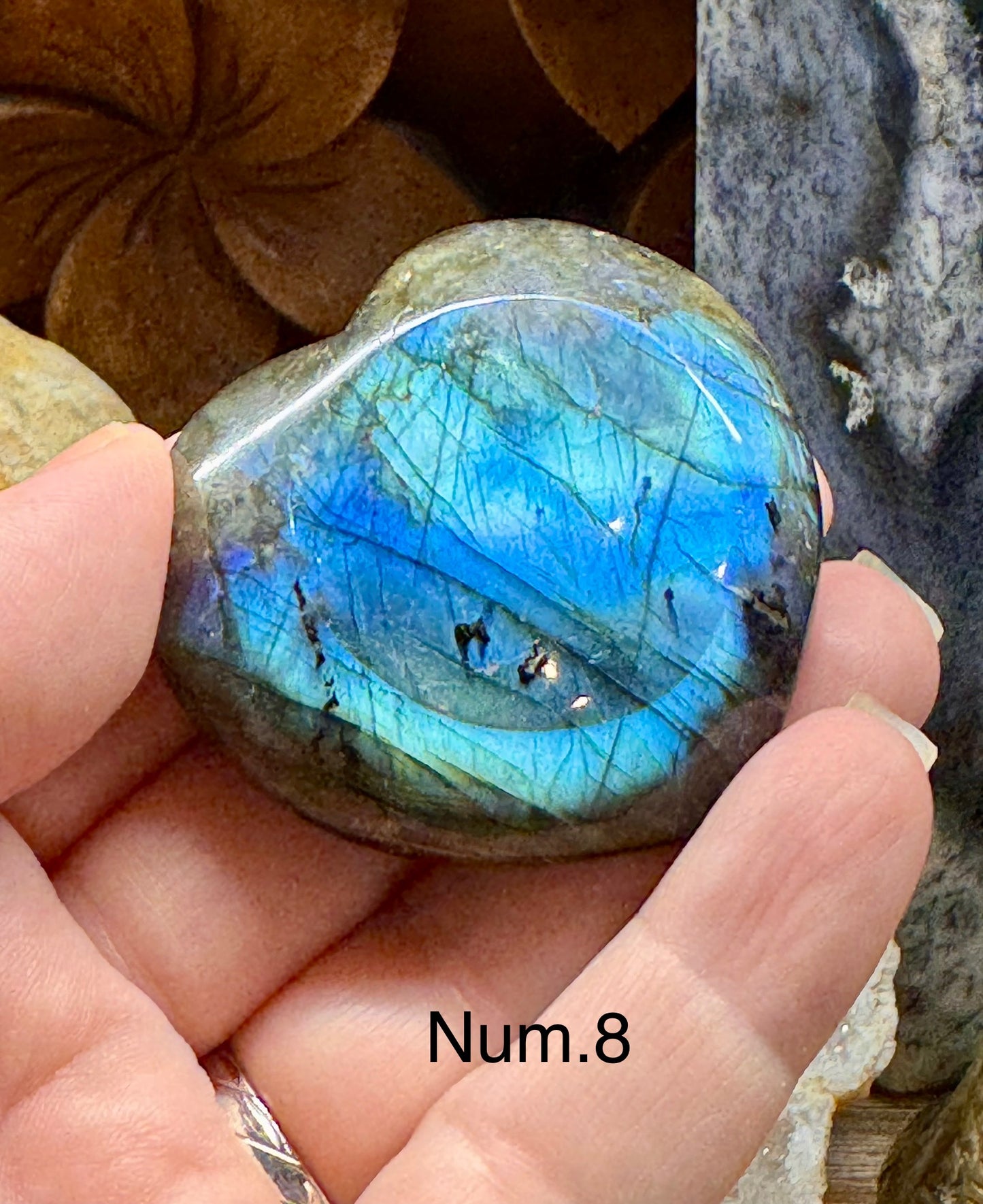 Pierre anti-stress labradorite