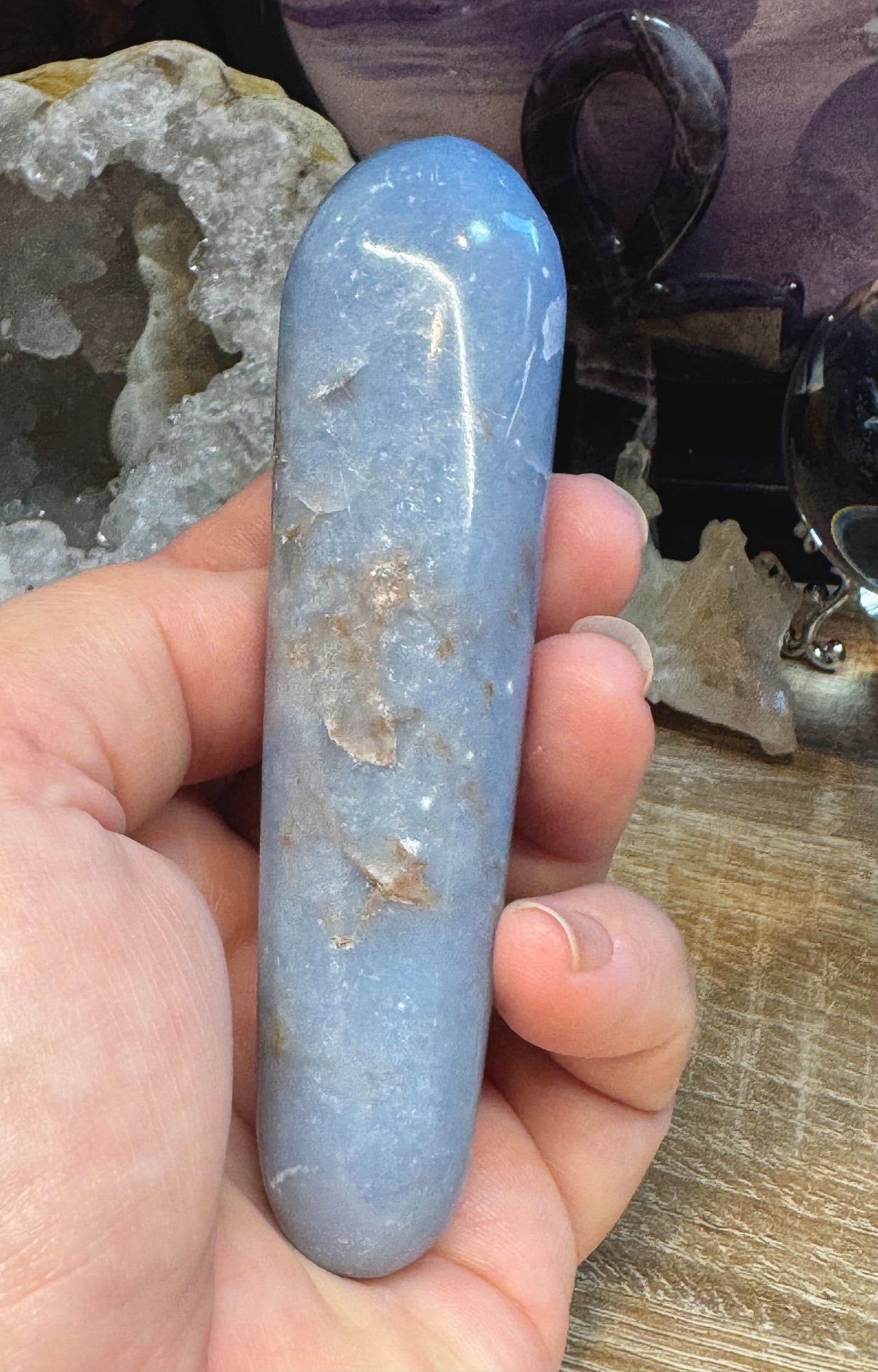 Bâton de massage en Angélite