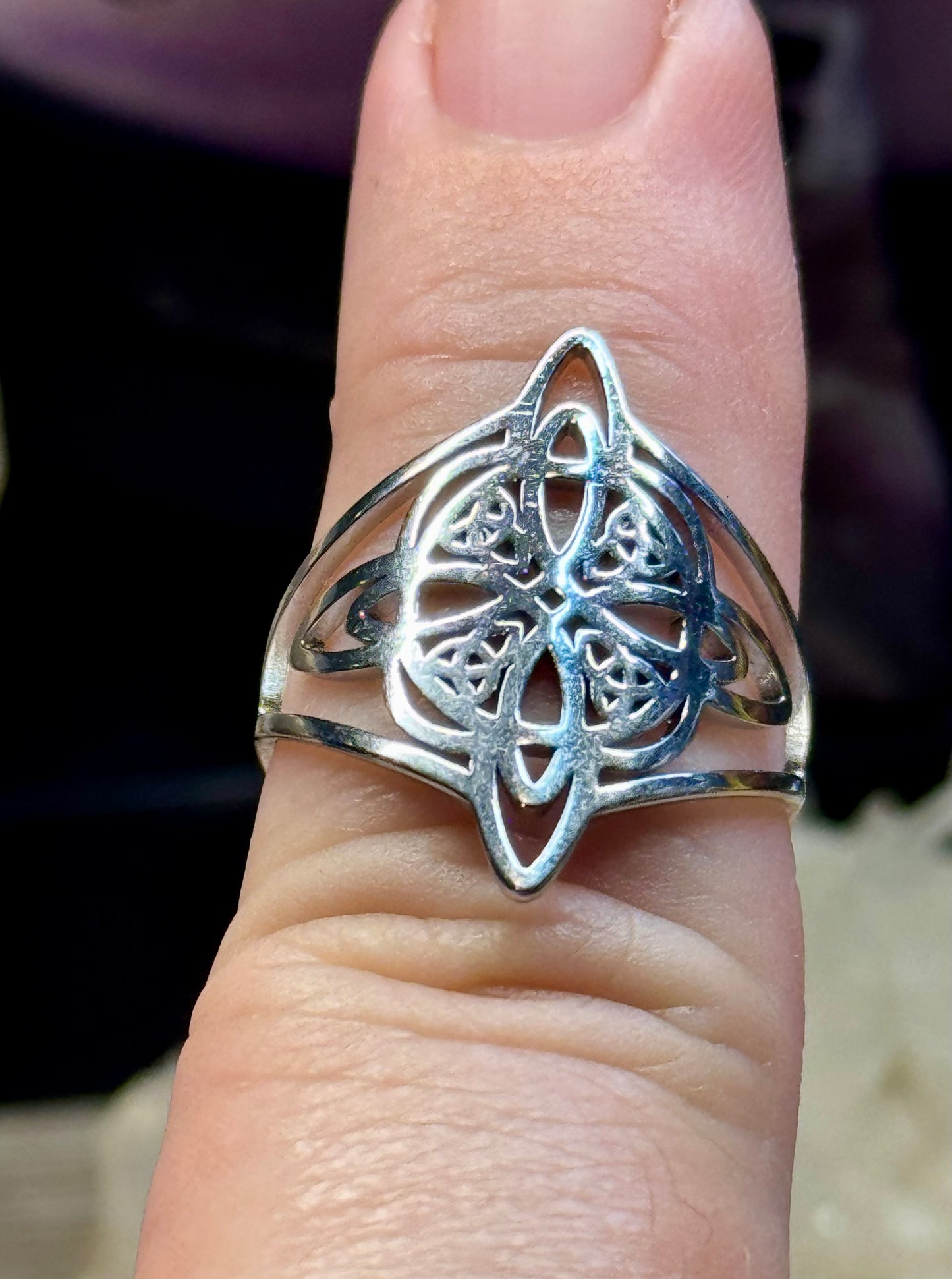 Bague Noeud de Sorcière T57