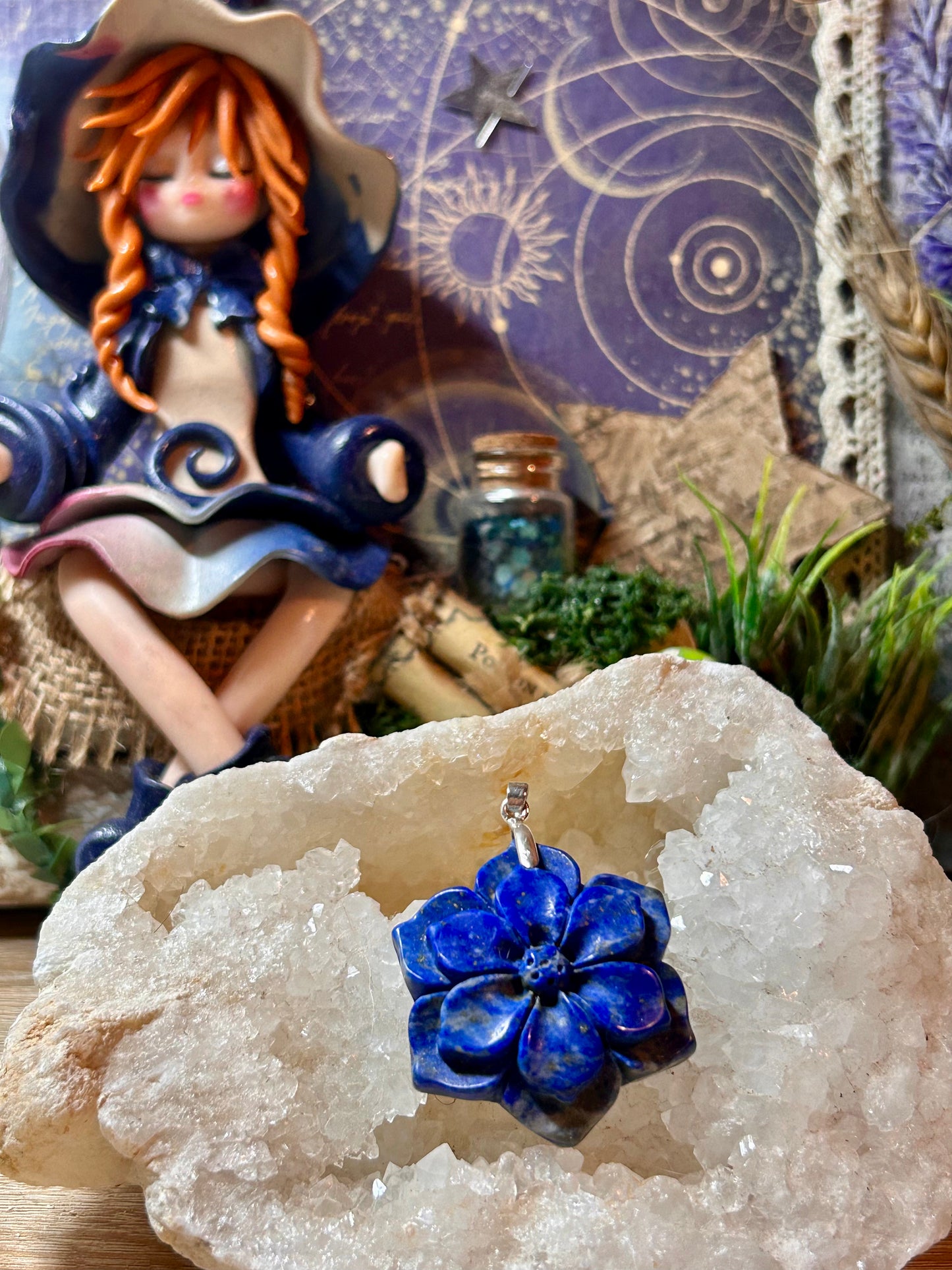 Pendentif de lapis-lazuli