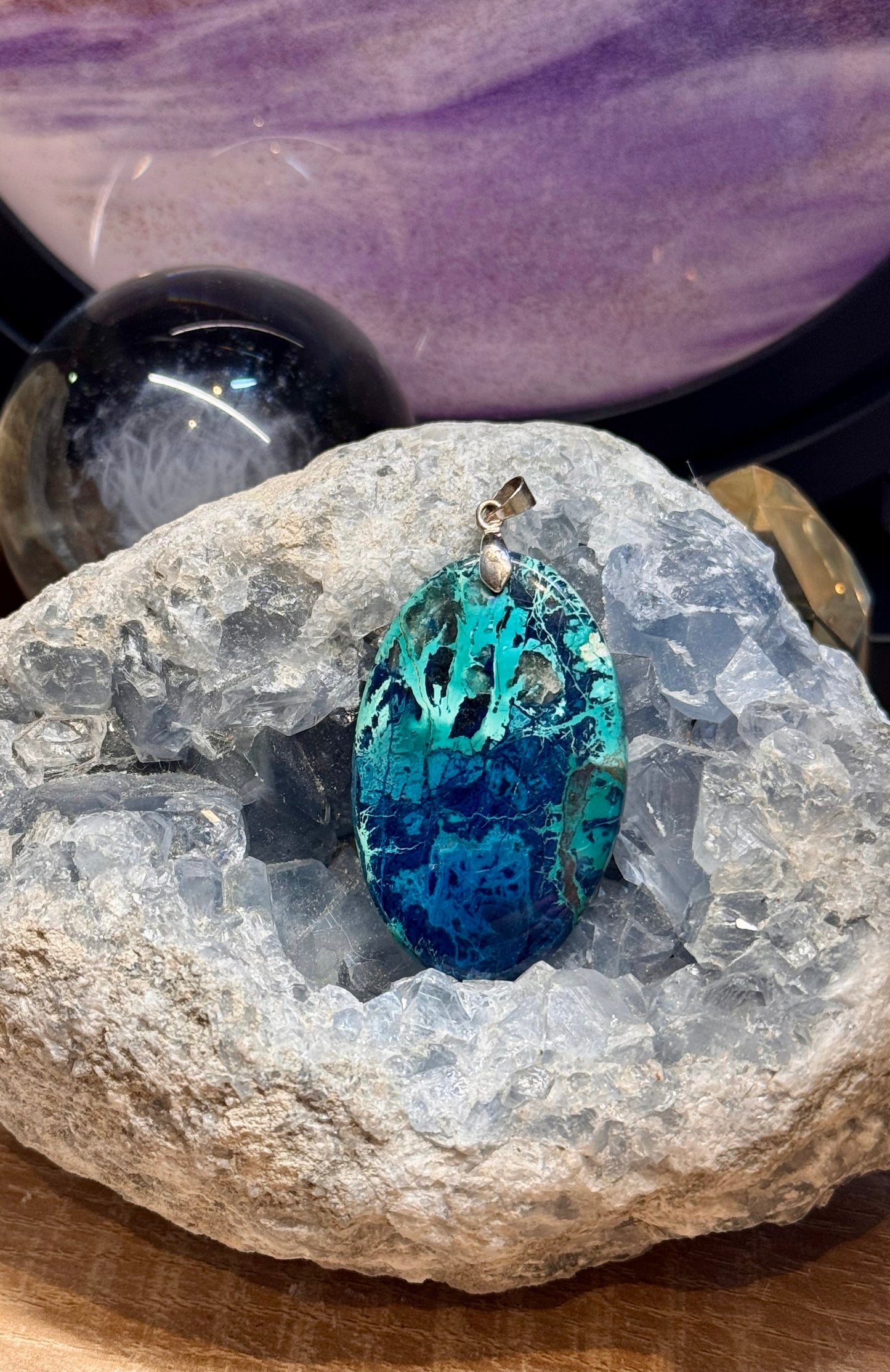 Pendentif de shattuckite