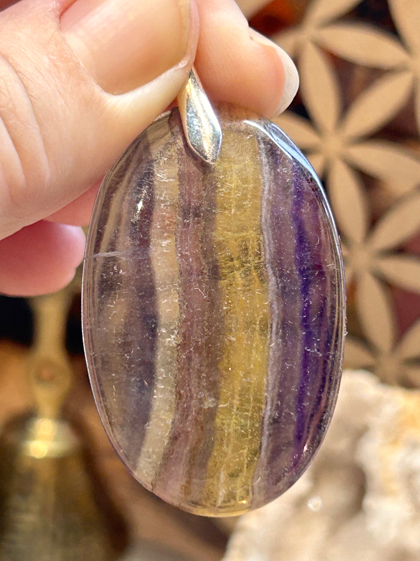 Pendentif de fluorine