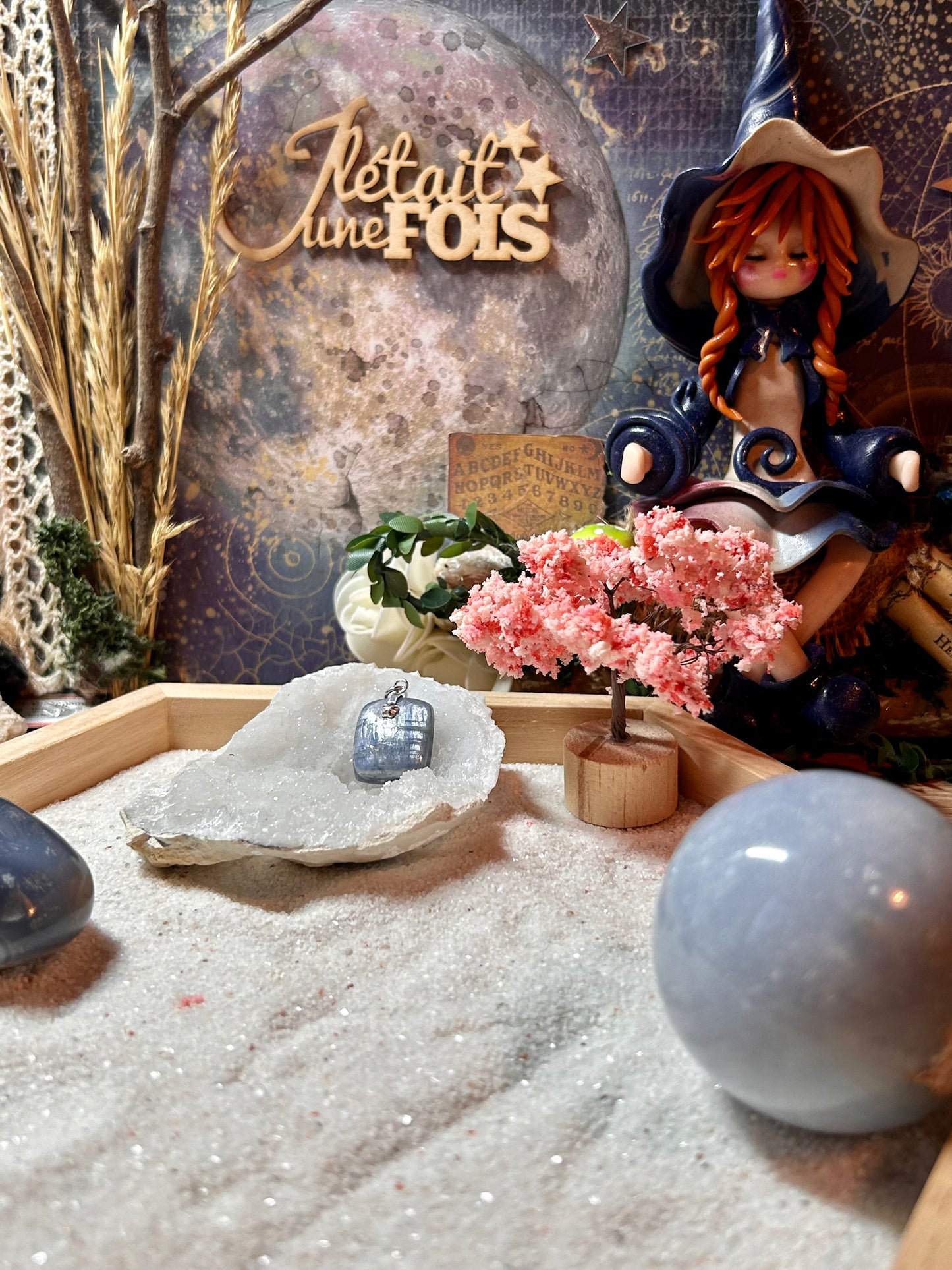 Pendentif de cyanite