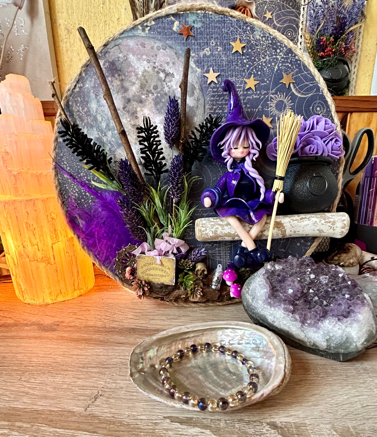 Bracelet en Aqua aura