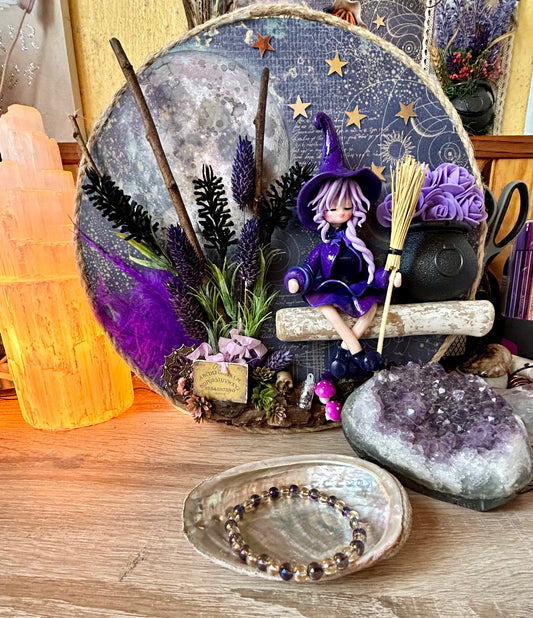 Bracelet en Aqua aura