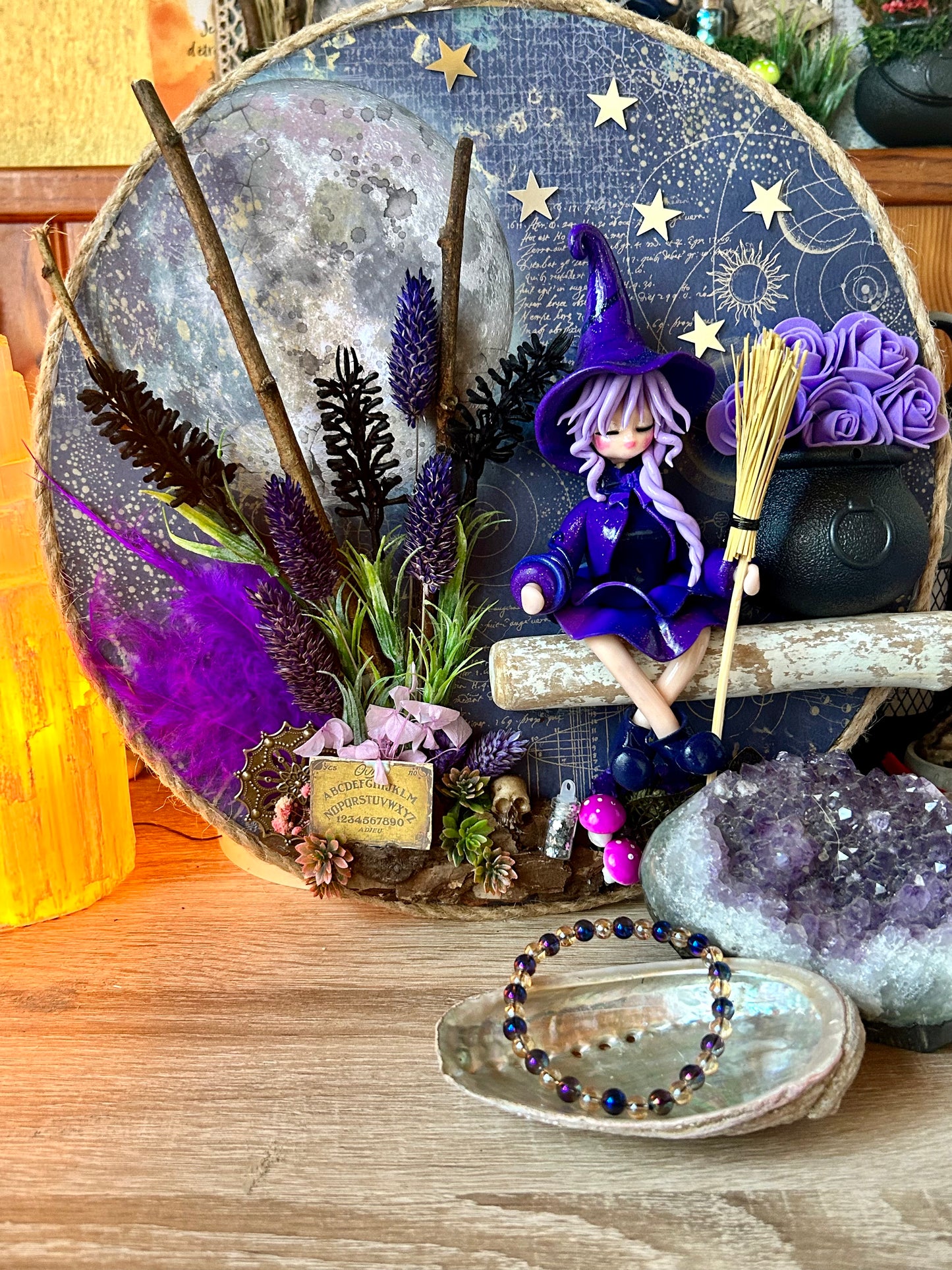 Bracelet en Aqua aura