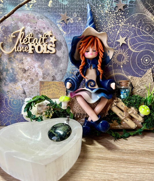 Pendentif de jaspe kambaba