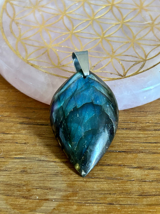 Pendentif en Labradorite