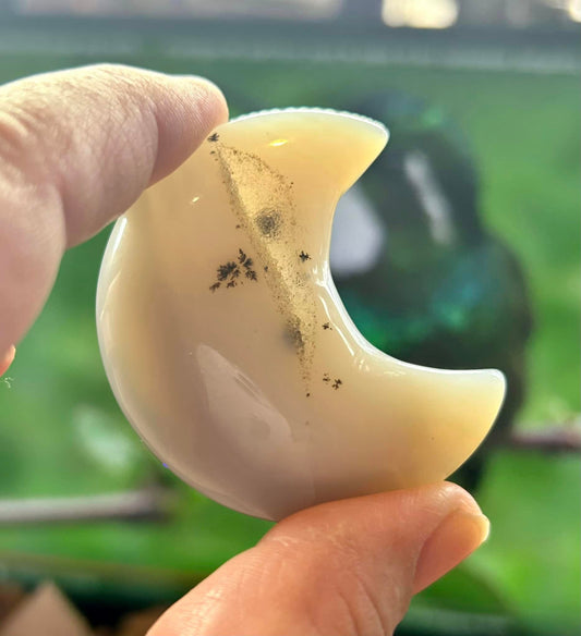 Croissant de lune en agate