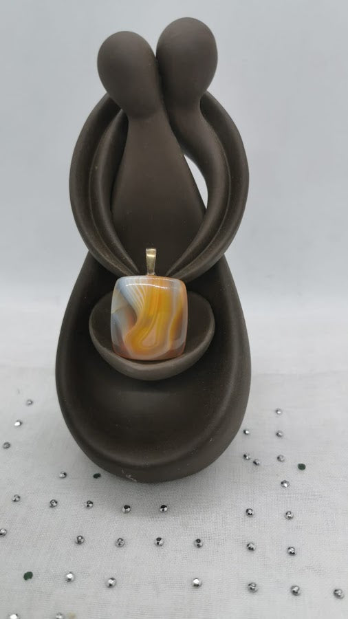 Pendentif cornaline
