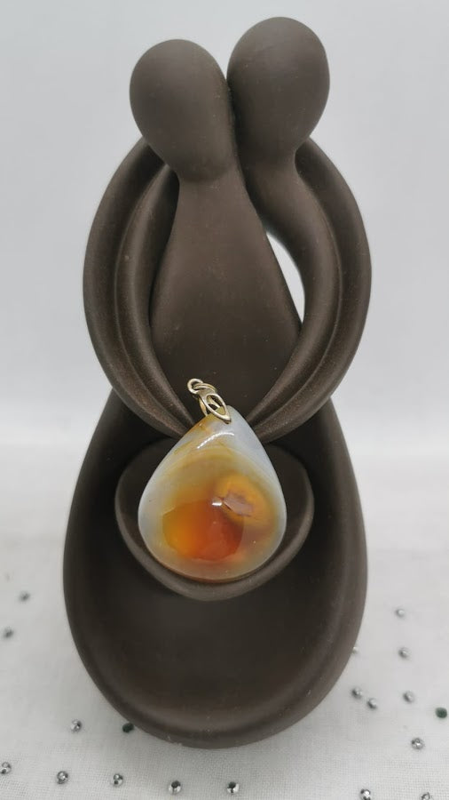 Pendentif de cornaline