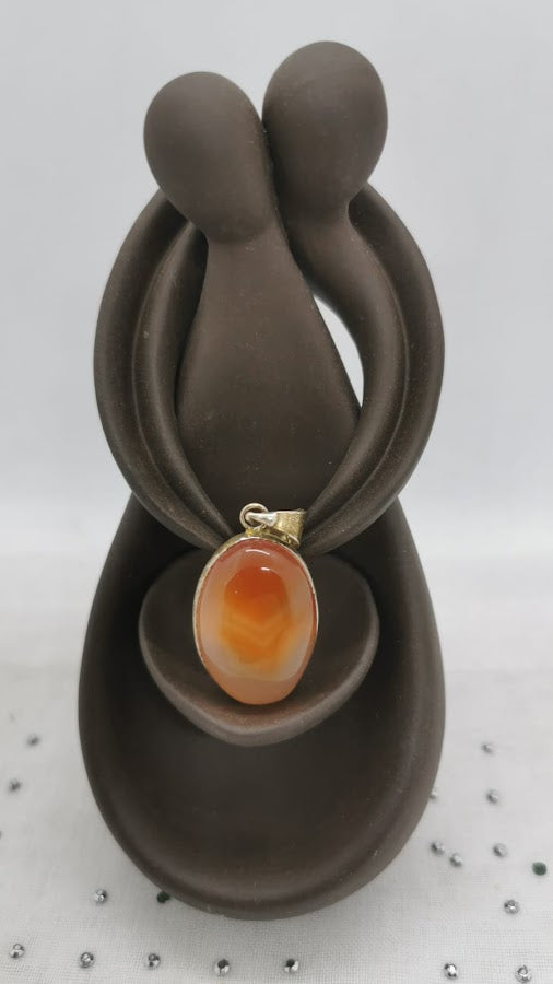 Pendentif de cornaline