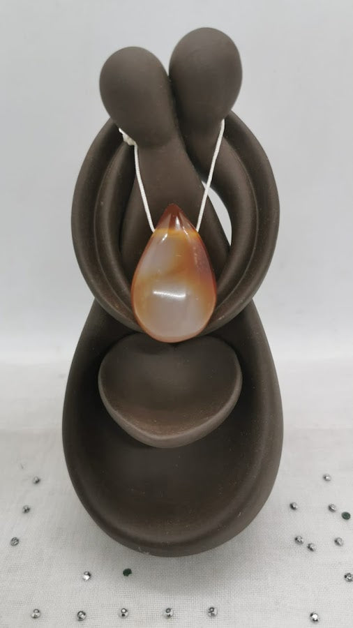 Pendentif de cornaline