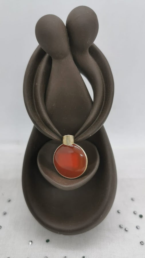 Pendentif de cornaline
