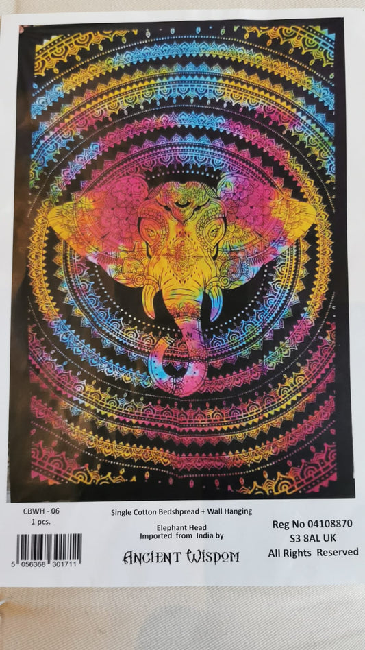 Tenture éléphant